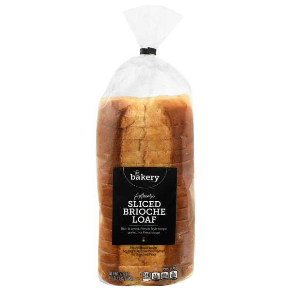 Stop & Shop The Bakery Authentic Brioche Loaf Sliced