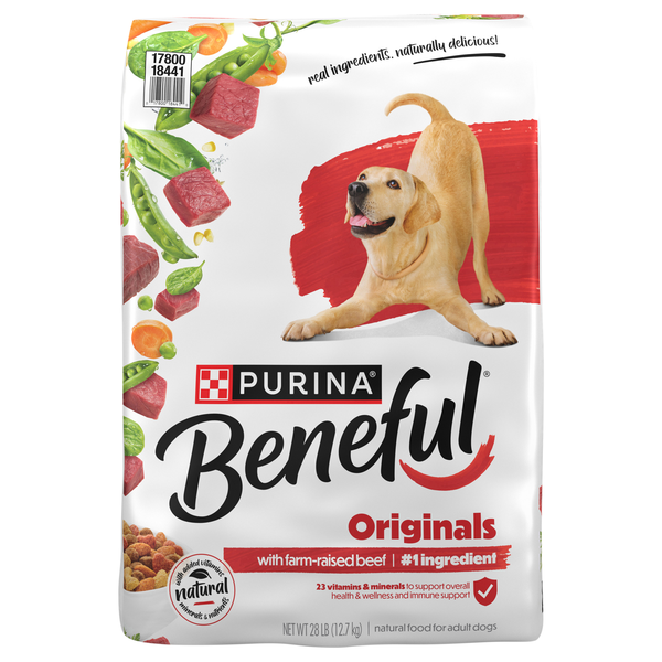 Purina Beneful Originals Farm-Raised Beef Adult Dry Dog Food