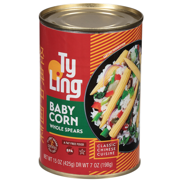 Ty Ling Whole Spears Baby Corn