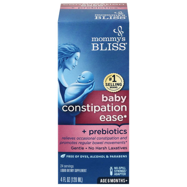 Mommy's Bliss Baby Constipation Ease + Prebiotics Liquid