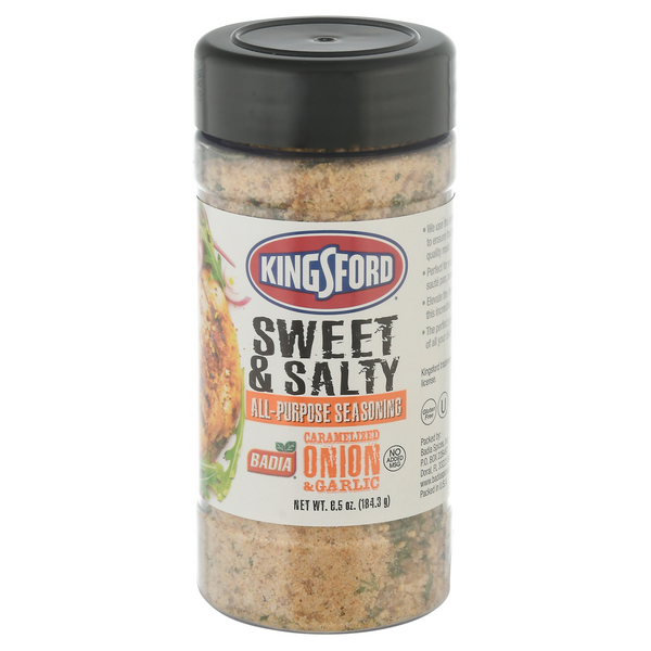 Save on Kingsford Sweet & Salty Caramelized Onion & Garlic All Purpose