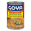 Goya Refried Pinto Beans with Chorizo