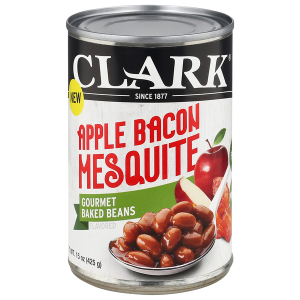 Clark Gourmet Apple Bacon Mesquite Baked Beans