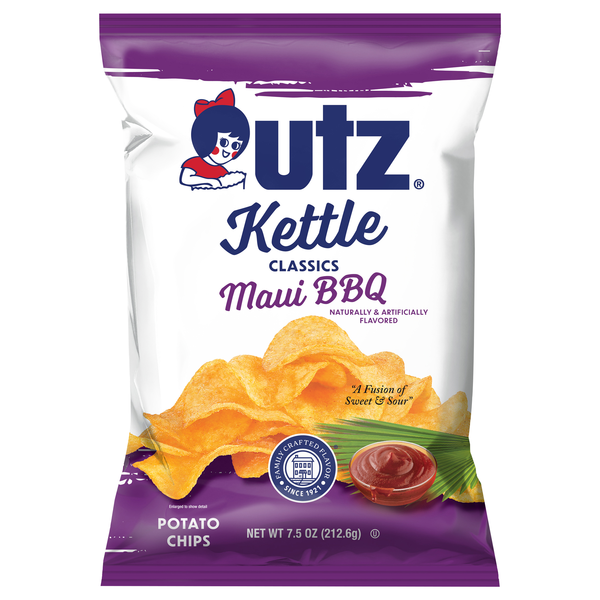 Utz Kettle Classics Maui BBQ Potato Chips