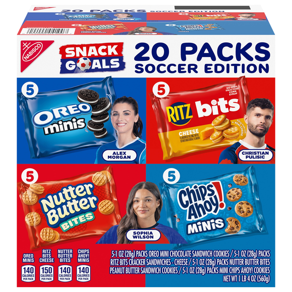 Nabisco Cookies & Crackers Variety Packs - 20 ct
