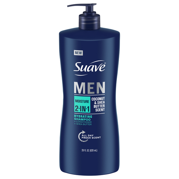 Suave Professionals Men Moisture Hydrating 2-in-1 Shampoo & Conditioner