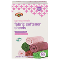 Hannaford Fabric Softener Dryer Sheets Spring Fresh