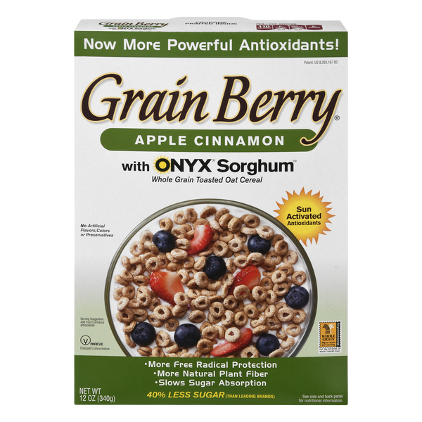 Save on Grain Berry Cereal Apple Cinnamon with ONYX Sorghum Order ...