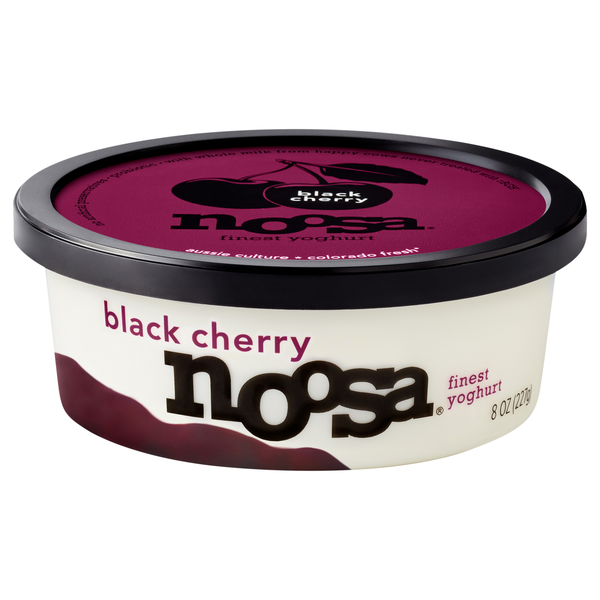 Noosa Black Cherry Flavored Finest Yoghurt Cup