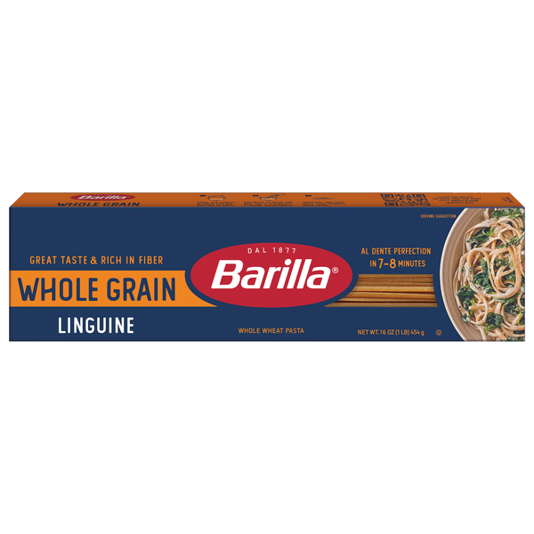 Barilla Whole Grain Whole Wheat Linguine Pasta