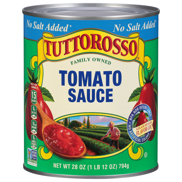 Tuttorosso No Salt Added Tomato Sauce
