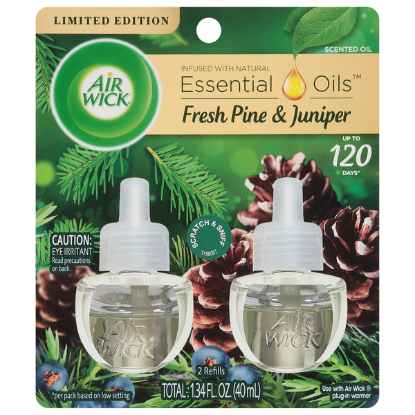 Air Wick Fresh Pine & Jupiter Scented Oil Refills - 2 ct