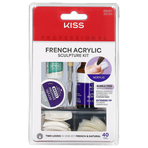 Kiss French Acrylic Sculpture Kit