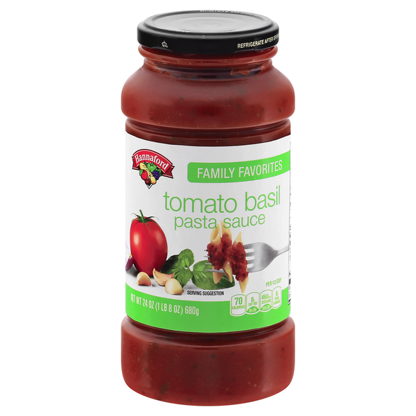 Hannaford Family Favorites Tomato Basil Pasta Sauce
