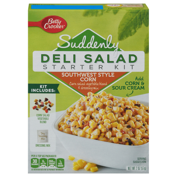 Save on Betty Crocker Suddenly Deli Salad Starter Kit Southwest Style