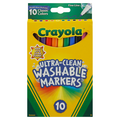 Crayola Ultra-Clean Markers Fine Line Classic Colors Washable