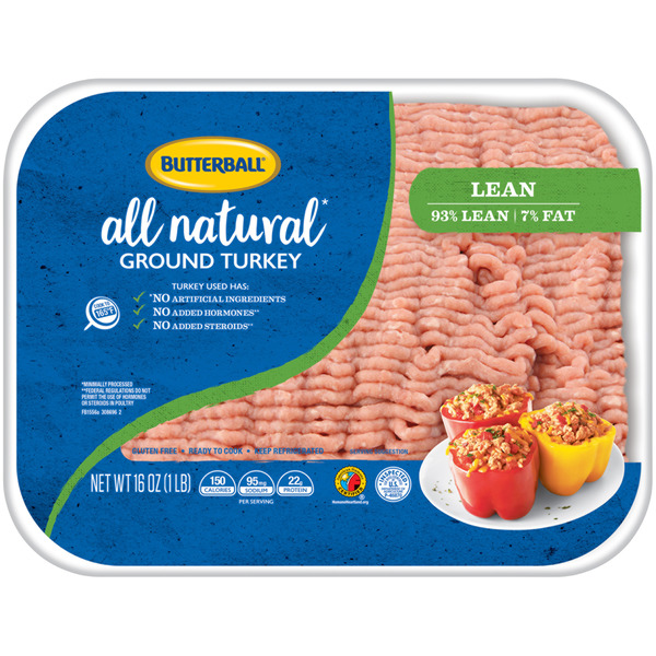 butterball 93 lean ground turkey