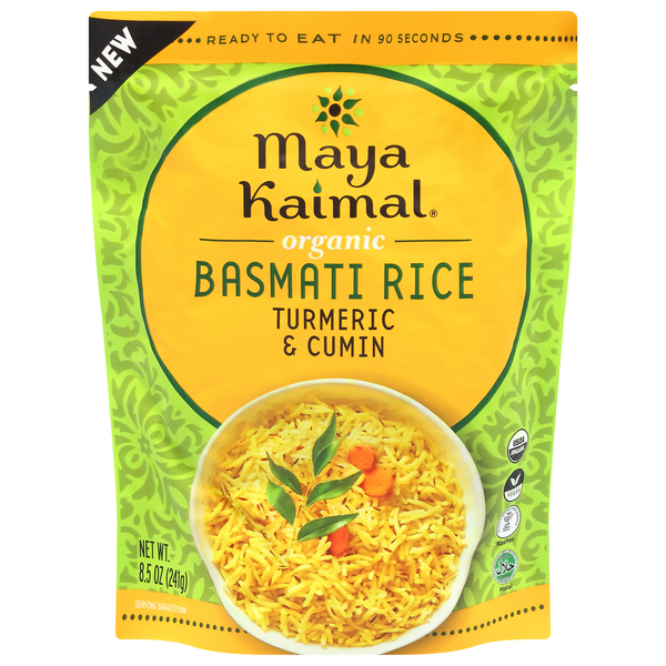 Maya Kaimal Organic Turmeric & Cumin Basmati Rice