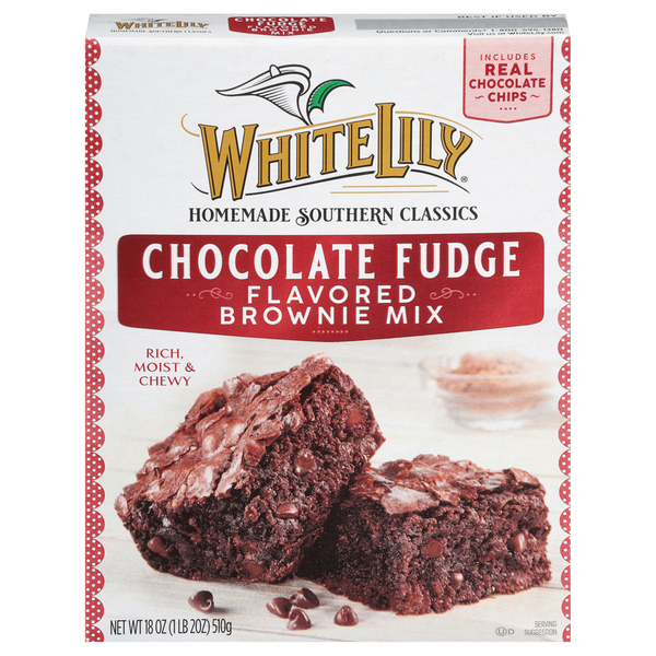 White Lily Chocolate Fudge Flavored Brownie Mix
