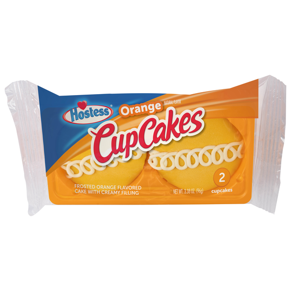 Hostess Orange Cupcakes - 2 ct