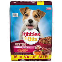 Kibbles 'n Bits Bistro Mini Bits Small Breed Beef & Veg Adult Dry Dog Food