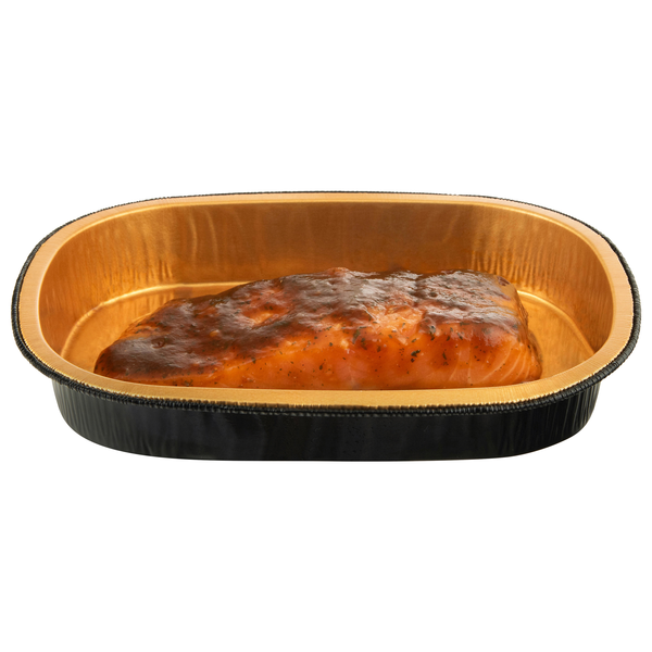 Hannaford Bourbon Marinated Salmon Previously Frozen