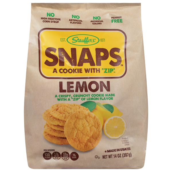 Stauffer's SNAPS Lemon Cookies