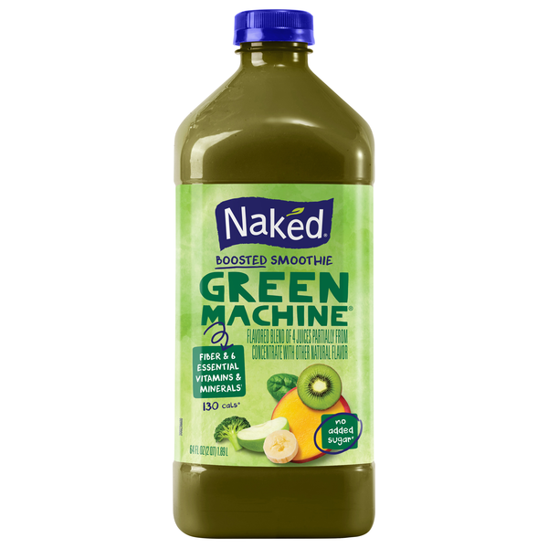 Naked No Added Sugar Green Machine Boosted Smoothie