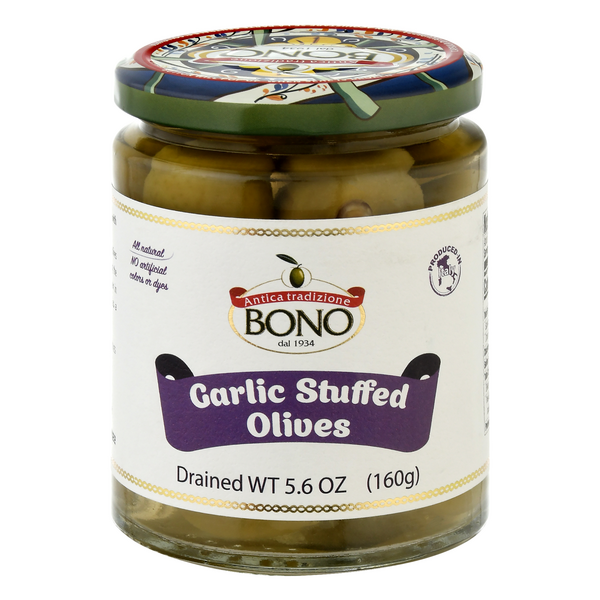 Save on Bono Garlic Stuffed Olives Order Online Delivery Stop & Shop