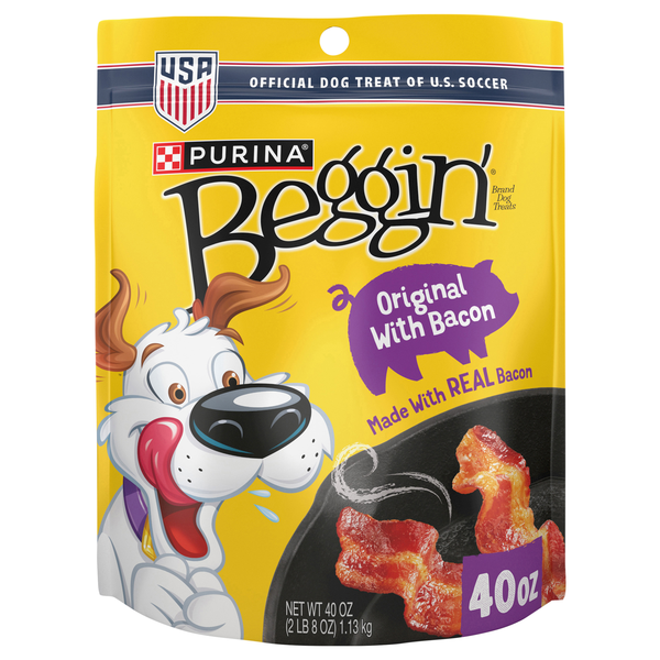 Purina Beggin' Strips Original with Bacon Flavor Dog Treats Party Pack