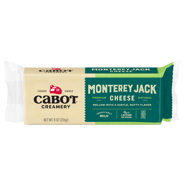 Save on Cabot Premium Monterey Jack Cheese Block Order Online Delivery