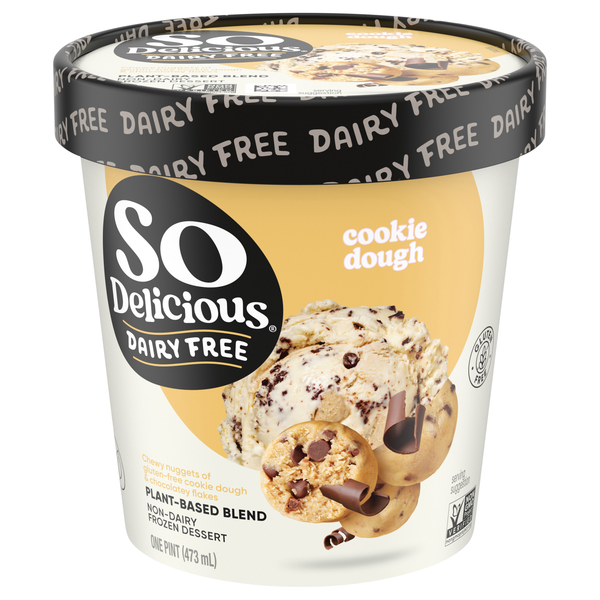 So Delicious Dairy Free Cookie Dough Coconutmilk Frozen Dessert