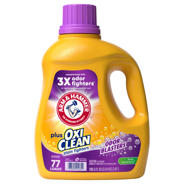 Arm & Hammer Plus OxiClean Fresh Botanical Liquid Laundry Detergent