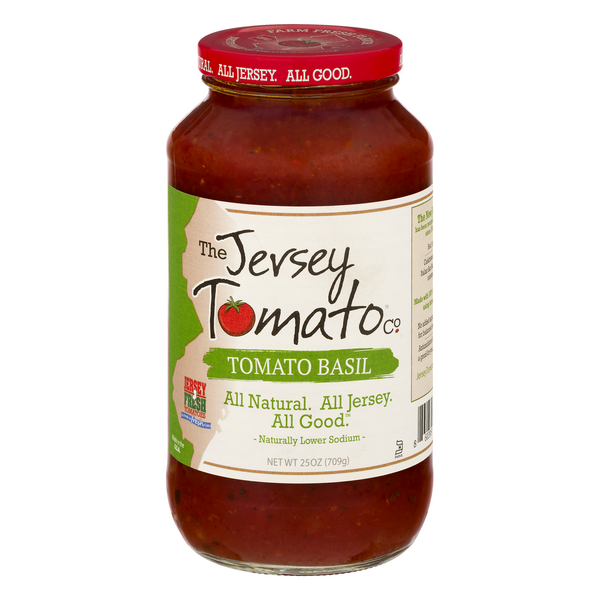 Save on The Jersey Tomato Co. Pasta Sauce Tomato Basil Order Online
