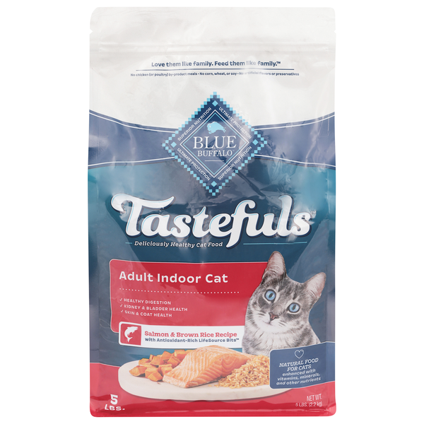Save on Blue Buffalo Tastefuls Natural Salmon Brown Rice Adult
