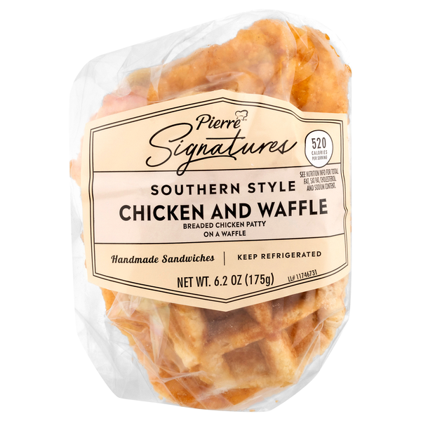 Pierre Signatures Southern Style Chicken & Waffle Sandwich