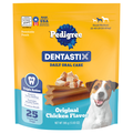 PEDIGREE DENTASTIX Original Chicken Treats for Small/Medium Dogs - 25 ct