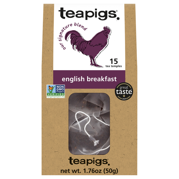 Teapigs Morning Glory English Breakfast Black Tea Temples