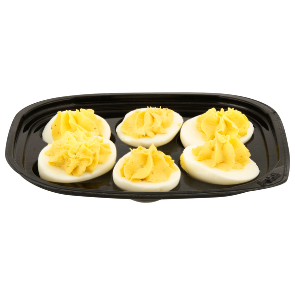 Hannaford Deli Hard Deviled Egg - 6 ct