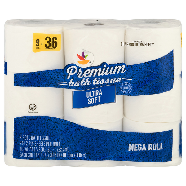 Save on Our Brand Premium Ultra Soft Mega Roll 2-Ply Toilet Paper Order ...