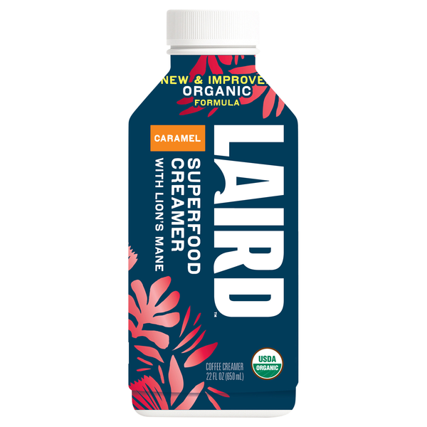 Laird Organic Caramel Superfood Coffee Creamer