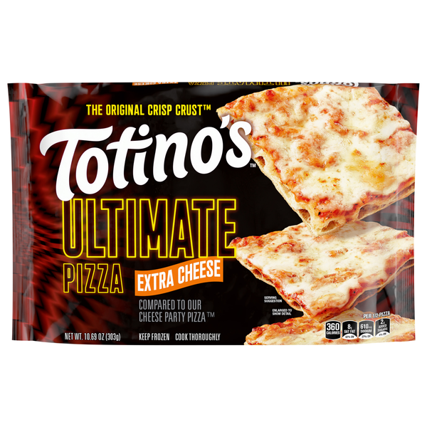 Totino's Ultimate Extra Cheese Pizza Frozen