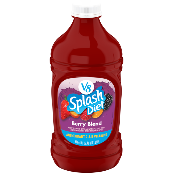 V8 Splash Diet Berry Blend Juice Beverage