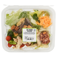 Giant BLT Salad with Chicken & Bacon Bowl
