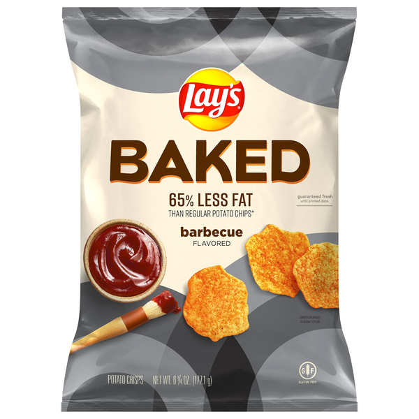 Lay's Baked Gluten Free Barbecue Potato Crisps Chips