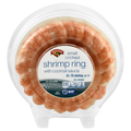 Hannaford Cooked Shrimp Ring w/Cocktail Sauce apx 61-70 ct per lb Frozen