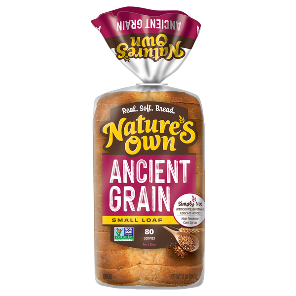 Nature's Own Small Loaf Ancient Grain Sliced Bread