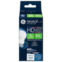 GE Reveal HD Light LED Light Bulb 75w A19
