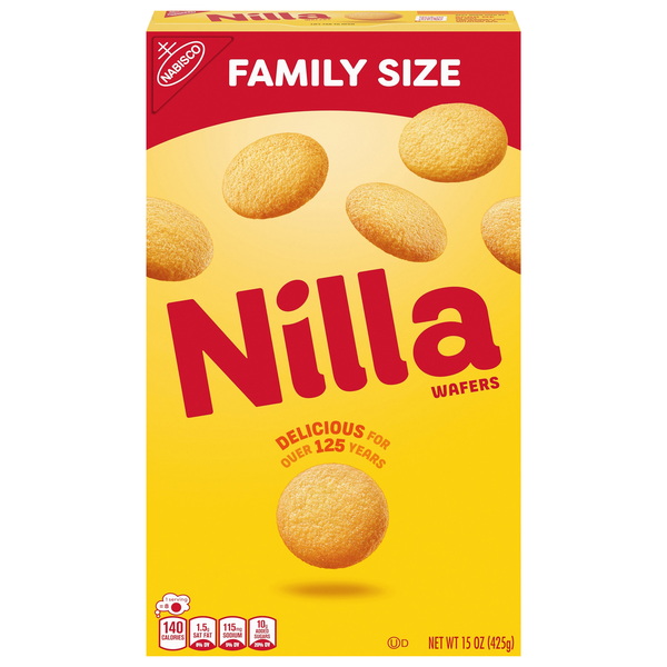 Nabisco Nilla Wafer Cookies Family Size