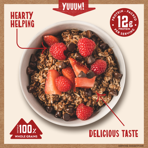 Kodiak Chocolate Chip Protein-Packed Hearty Instant Oatmeal - 6 ct